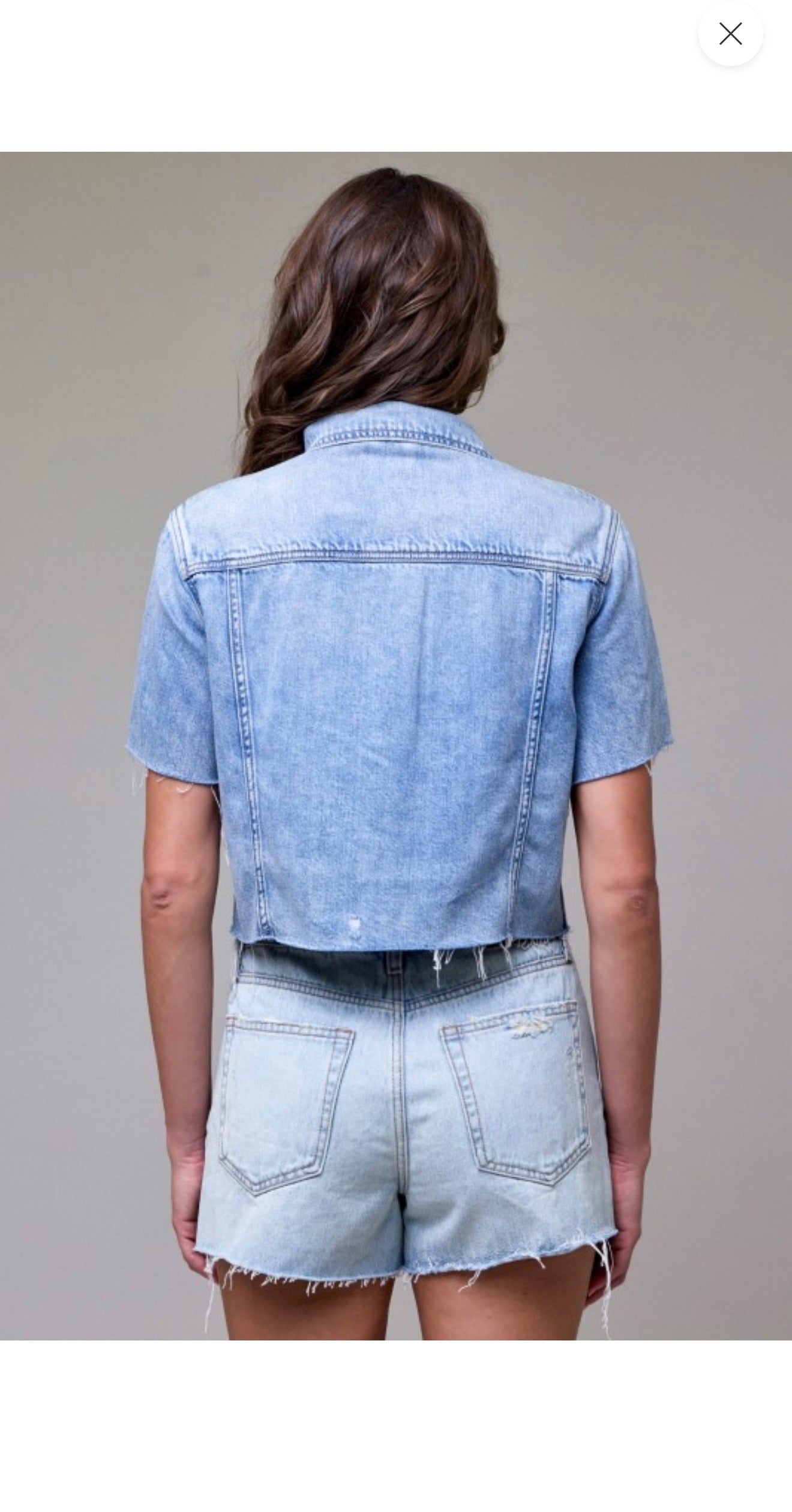 I'm So Basic Denim Jacket