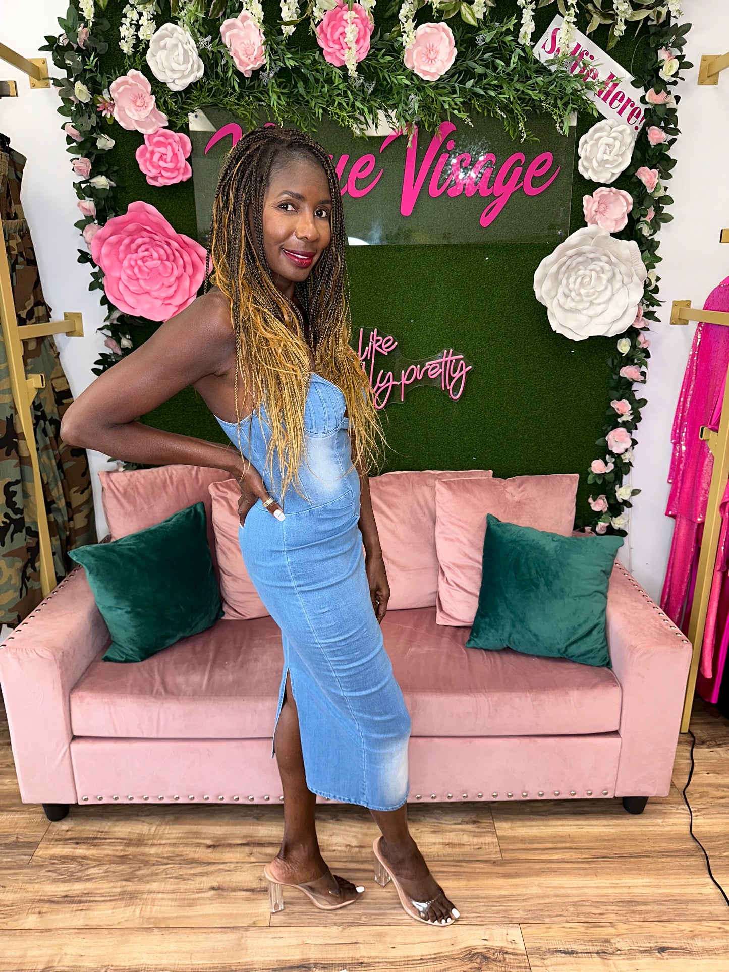 Mary Belle's Denim Dress