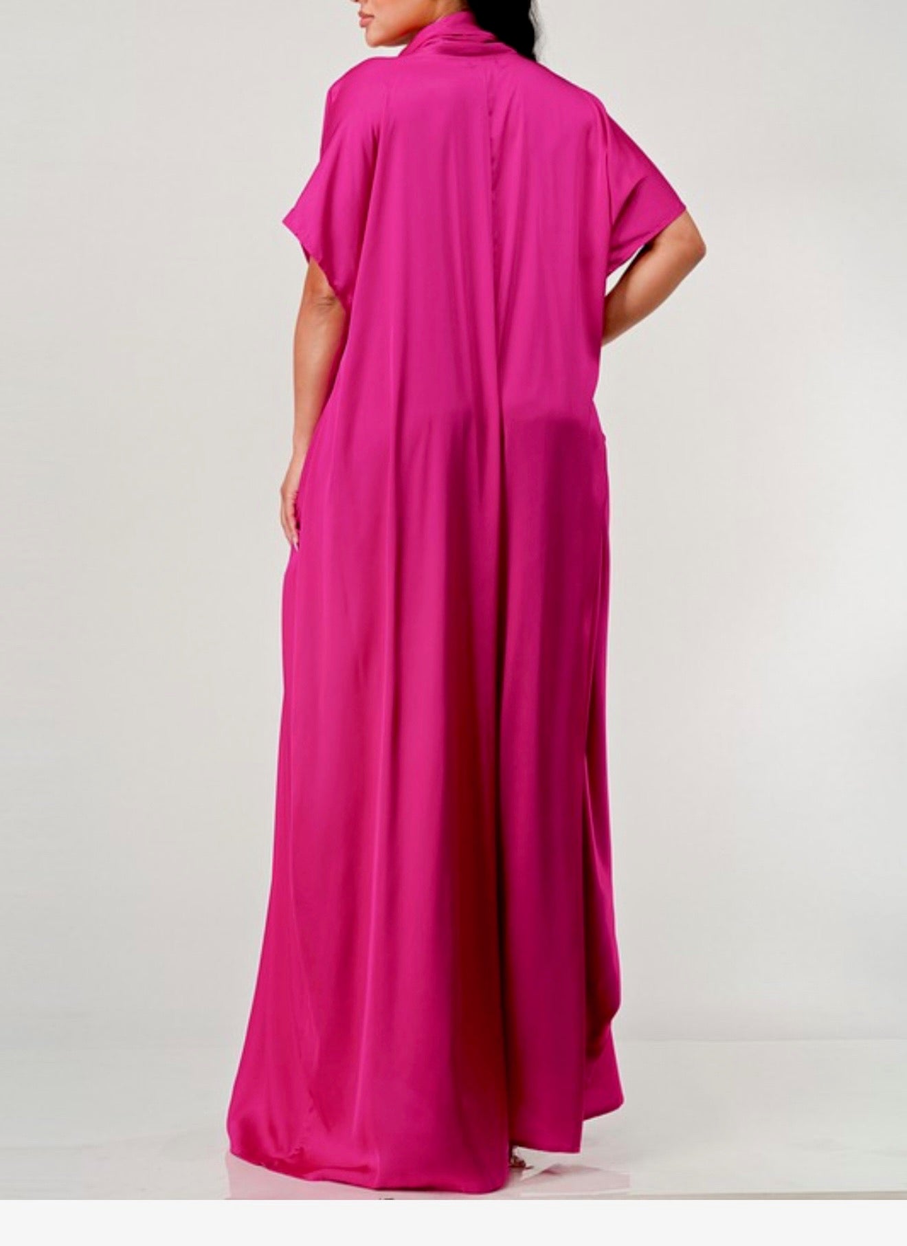 Set The Scene Satin Jumpsuit