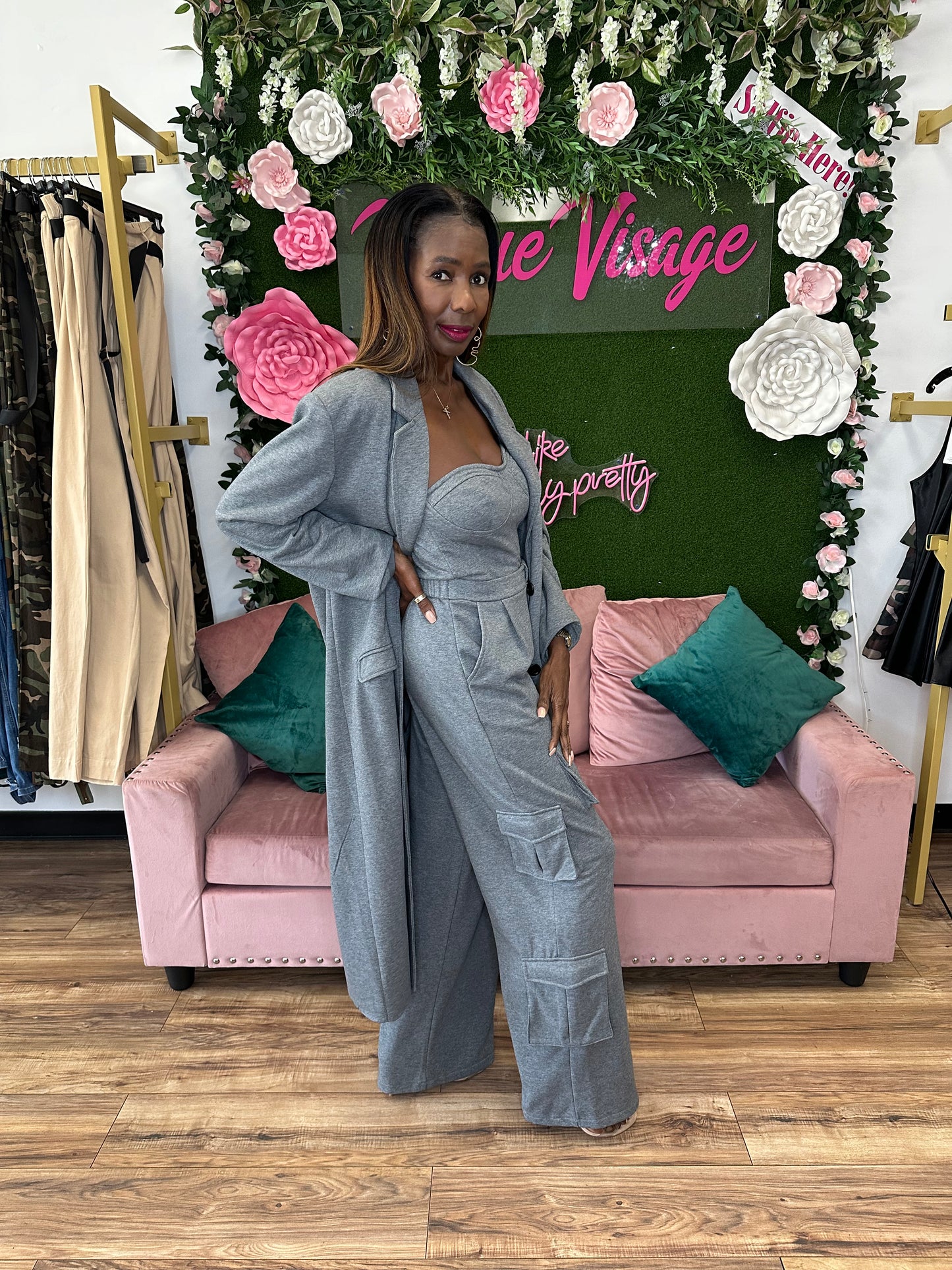 Living In It Jumpsuit Set