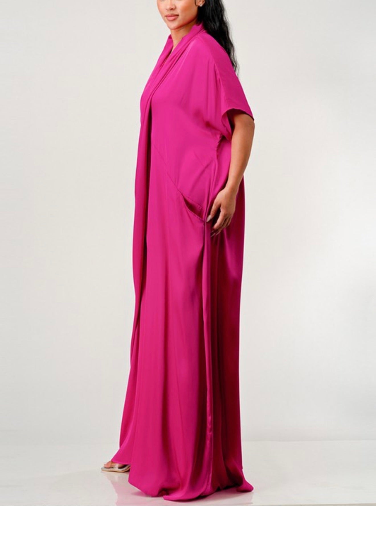 Set The Scene Satin Jumpsuit