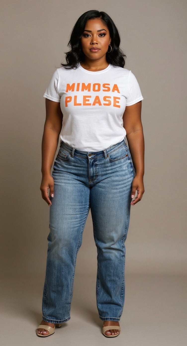 Yes, Mimosa Please Graphic Tee