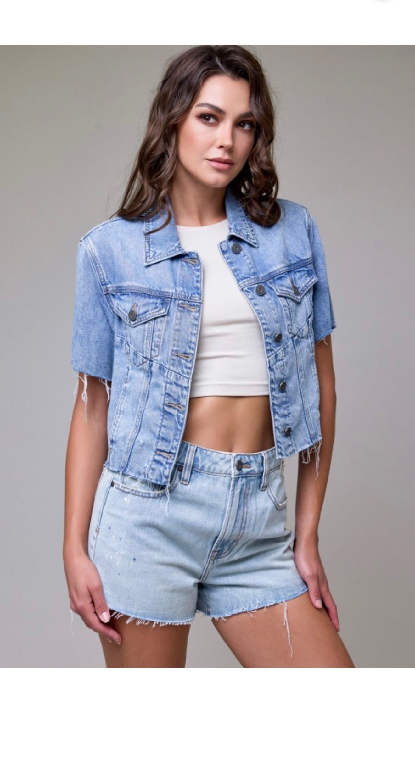 I'm So Basic Denim Jacket