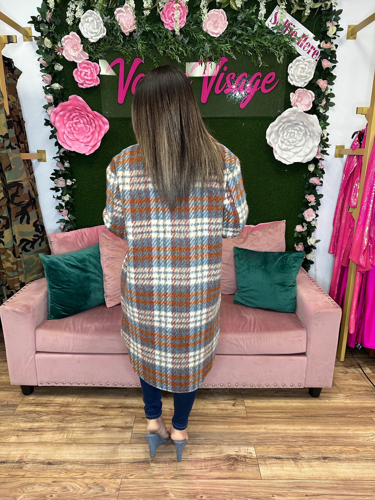 Plaid Girls Club Shacket