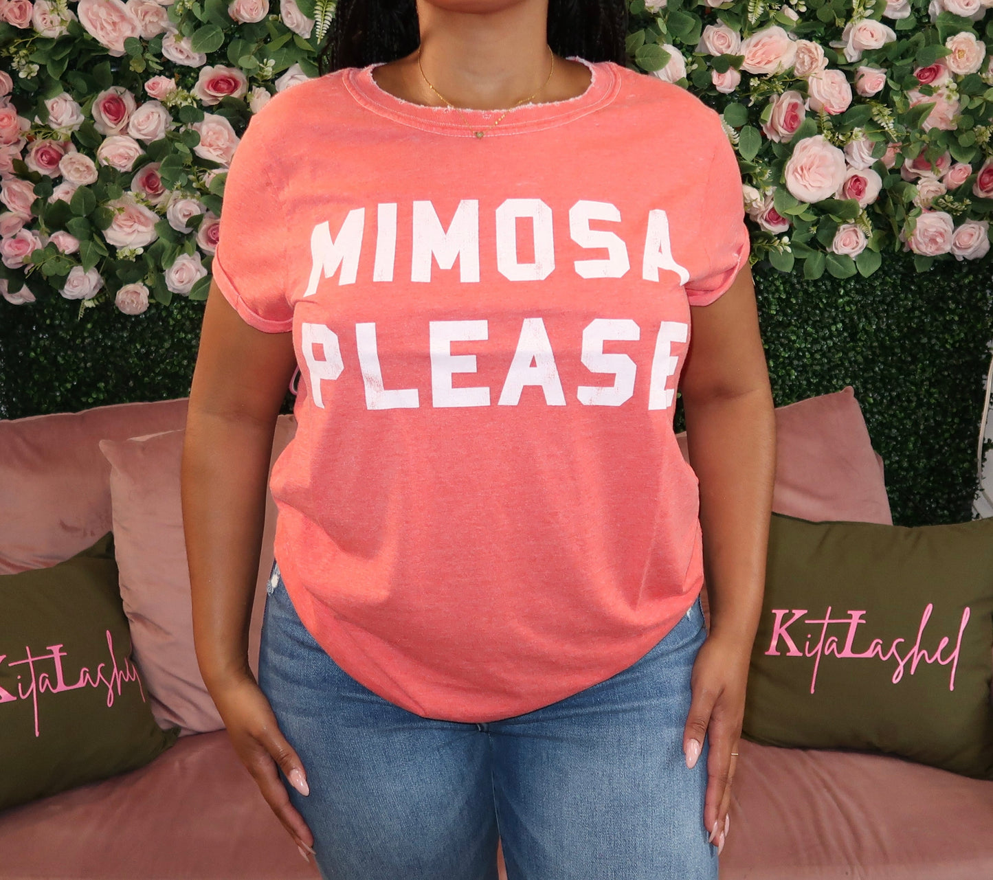 Mimosa Please Graphic Tee
