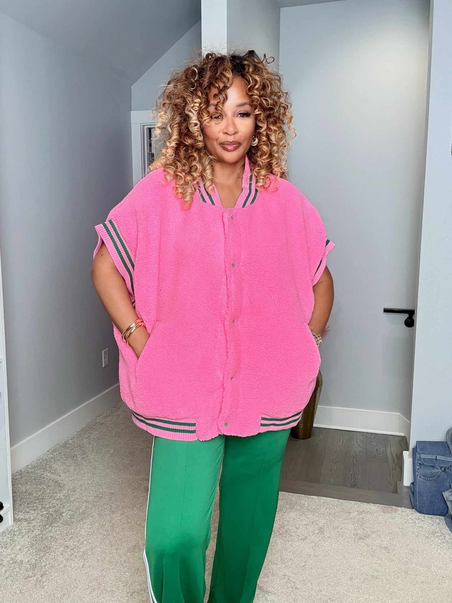 Leave It To Me Sherpa Vest