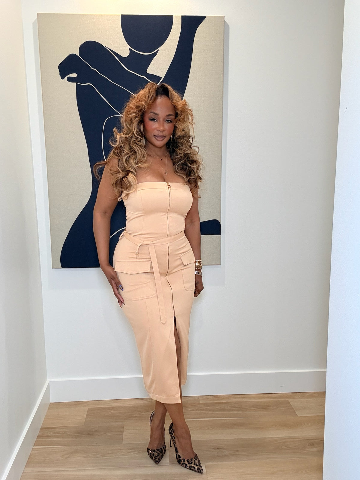 Soft Spoken Midi Dress