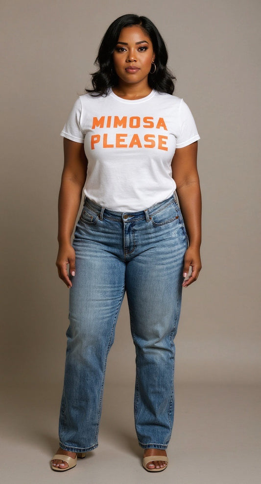 Yes, Mimosa Please Graphic Tee
