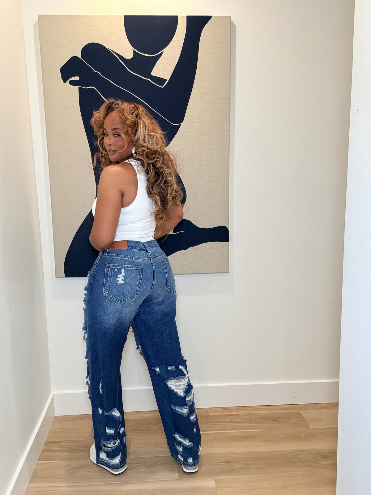 Key Figure Baggy Jeans