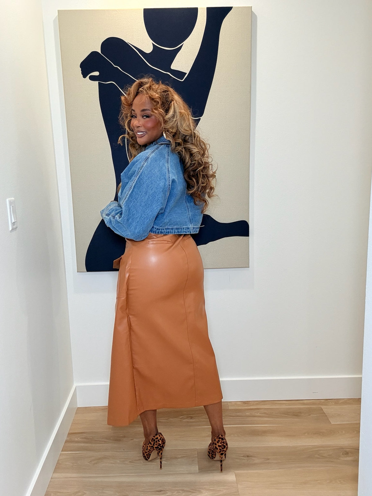 Playful Distraction Maxi Skirt