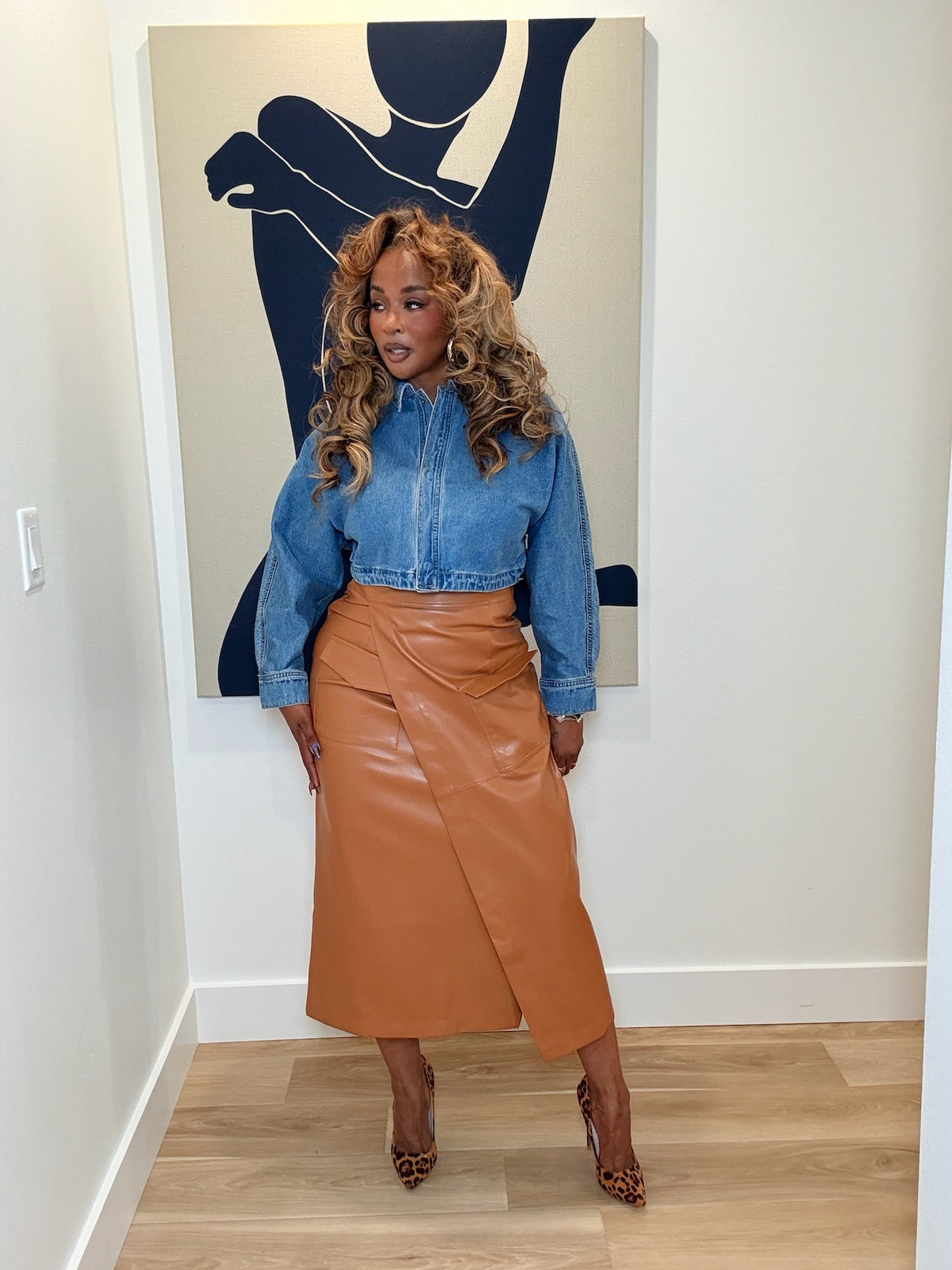 Playful Distraction Maxi Skirt