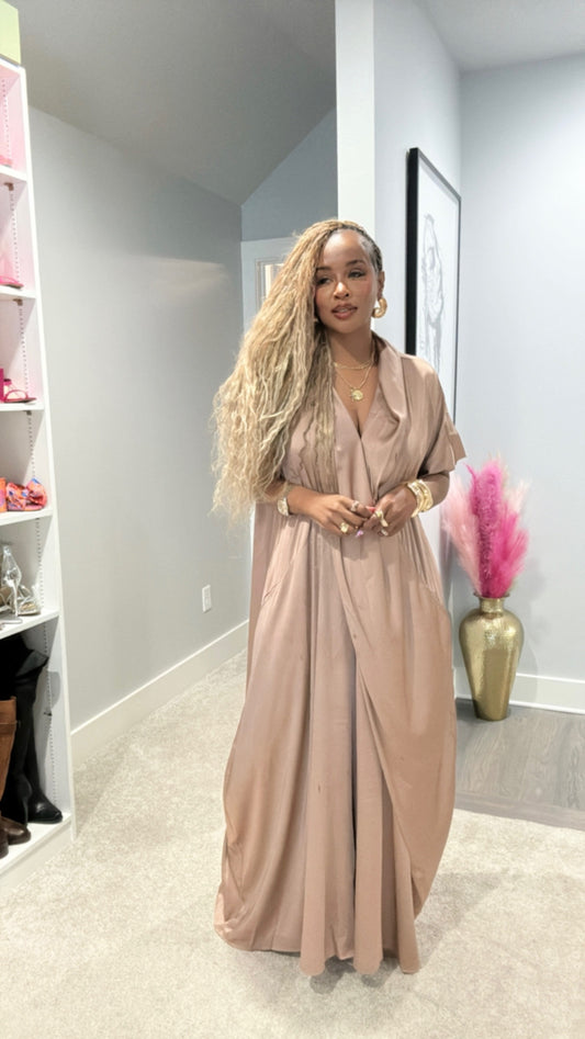 In A Daze Satin Jumpsuit