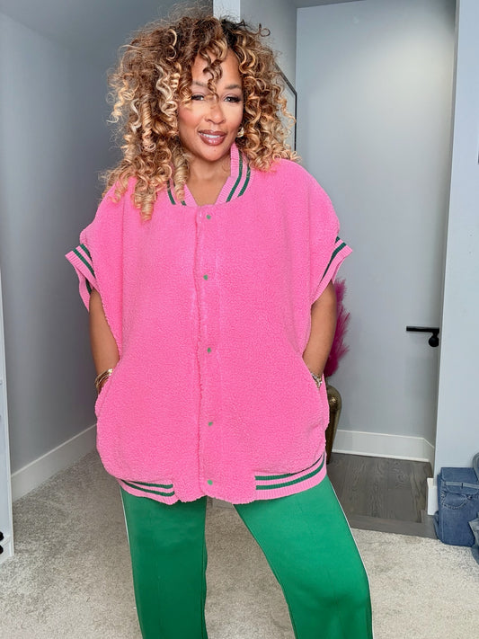 Leave It To Me Sherpa Vest