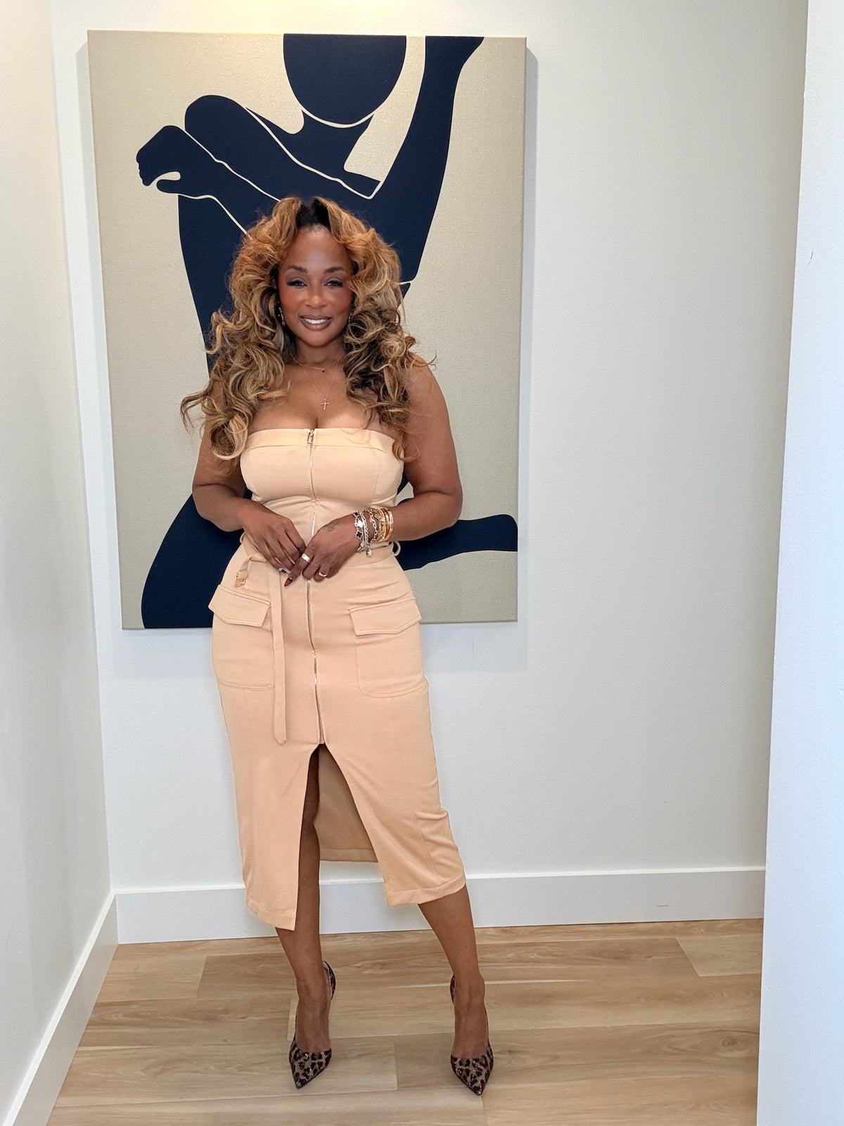 Soft Spoken Midi Dress
