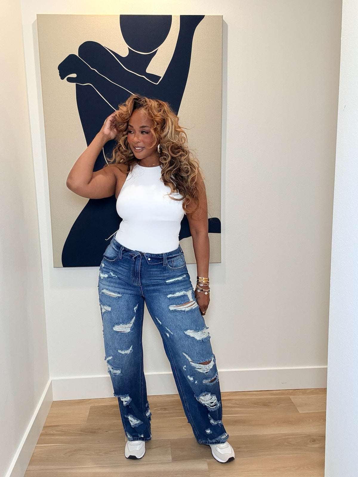 Key Figure Baggy Jeans