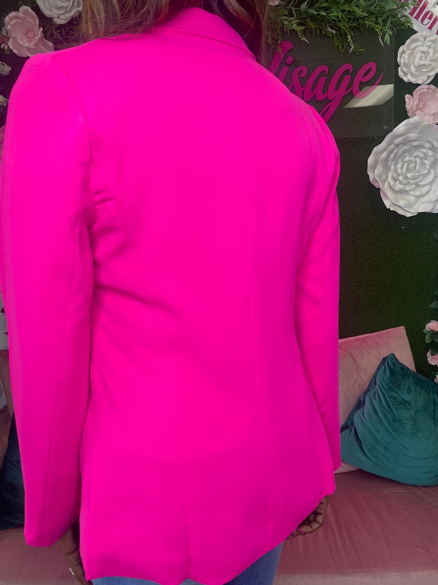 Come Out Tonight Pink Blazer